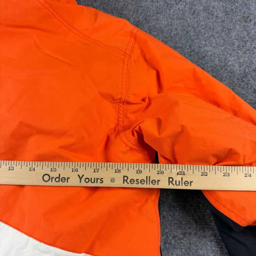 686 Mannual Snowboard Jacket Youth L Orange Black Evolution Winter Waterproof
